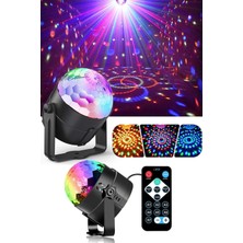 Özbience Sese Duyarlı Çok Renkli LED Küre - Disko Topu ve Lazer Işığı