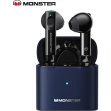 Bluetooth Kulaklık Kulak İçi Kablosuz Kulaklık Monster Airmars XKT03 Mavi