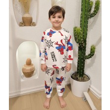 İsobel Kids Erkek Çocukörümcekadam Desenli Pijamatakımı