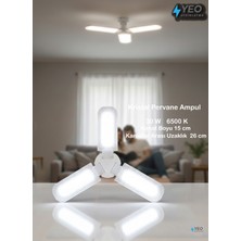 Yeo Aydınlatma 30W Kristal 3 Kanatlı Ampul