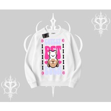 Best Pet Ever Baskılı Biskilet Sweatshirt