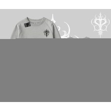 Everyone Has Dreams Yazılı Astronot Kedi Arka Baskılı Biskilet Sweatshirt