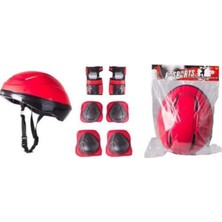 Feyza Design Çocuklar Için Güvenli Kask Dizlik Eldiven Seti, Scooter ve Paten Koruyucu