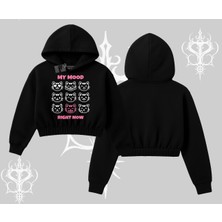 Kitti Sweet Mini Logo Baskılı Oversize Tshirt