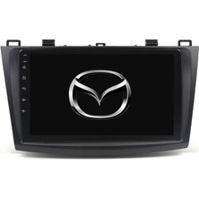 Navimex Mazda Mazda 3 Araç Multimedya Android Ekran Carplay Navigasyon Double Teyp 4+64 9" 10-13 Black Navımex