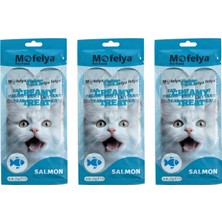 Mofelya Somonlu Krem Kedi Ödül Maması 15 Gr*4 3' Lü