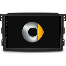 Navimex Smart Fortwo - Forfour Araç Multimedya Android Ekran Carplay Double Teyp 4+64 9" 04-10 Black Navımex