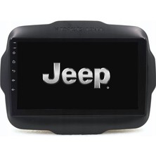 Navimex Jeep Renegade Araç Multimedya Android Ekran Carplay Navigasyon Double Teyp 4+64 9" 14-19 Black Navımex