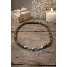 Boncuk El Örgüsü Kolye