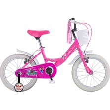 Feyza Design Kız Çocuk Bisikleti, 16 Jant, 105-120 cm Boy, Renkli ve Eğlenceli Tasarım