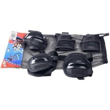 Feyza Design Çocuklar Için 6'lı Güvenlik Diz ve Dirsek Pedi Seti, Bisiklet ve Paten Için