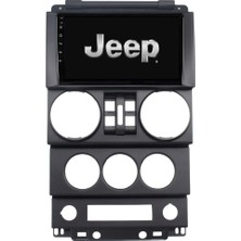 Navimex Jeep Wrangler Araç Multimedya Android Ekran Carplay Navigasyon Double Teyp 4+64 9" 07-10 Black Navımex