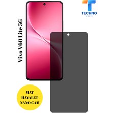 FoxPower Vivo V60 Lite 5g Ekran Koruyucu Mat Hayalet Nano Cam Darbelere Karşı Dayanıklı Esnek Nano Ekran Koruyucu