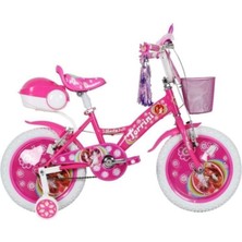 Feyza Design Prenses Pembe 16" Çocuk Bisikleti - Eğlence ve Renkli Anlar
