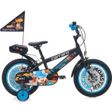 Feyza Design Çocuklar Için 12 Jant Metalik Siyah Gri Mavi Spor Bisiklet