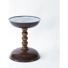 Arrogance - Oturma Odası, Yatak Odası Yan Sehpa (Elektronik Baskılı Cam Ile)