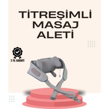 TeknoBaran Kablosuz Boyun ve Omuz Masaj Aleti | Isıtmalı ve Yoğurmalı