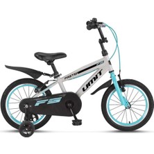 Feyza Design Çocuk Bisikleti 16 Jant Turkuaz Gri Ümit 1621 Faster-St-V Erkek