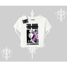 Babby Tee Tshirt Too Good Anime Girl Grafik Baskılı