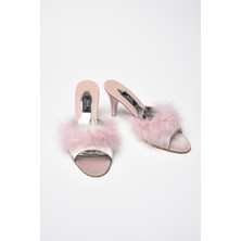 Miss Ayza G&c Tüylü Gelin Terliği 155