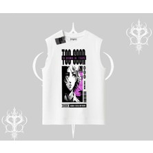 Kolsuz Tshirt Too Good Anime Girl Grafik Baskılı