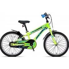 Feyza Design Çocuk Bisikleti 20 Jant Neon Sarı Siyah Mavi, Eğlenceli ve Renkli Tasarım