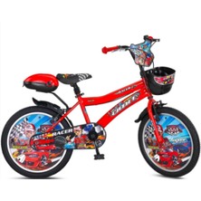 Feyza Design Kırmızı 16 Jant Çocuk Bisikleti, Eğlenceli ve Güvenli Sürüş Keyfi