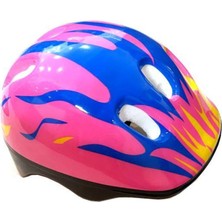 Feyza Design Renkli Çocuk Bisiklet Kaskı, Güvenli ve Şık Tasarım