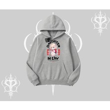 Kapşonlu Sweatshirt Anime Girl Daughter In Law Baskılı