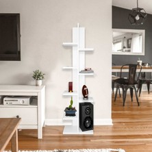 Modilayn Irmak Ahşap Saksılık, Kitaplık, Raf