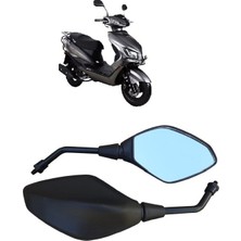 Özerdem Motosiklet Ayna Takımı -Uyumlu- Kuba Rosewood / Rks Blazer Xr