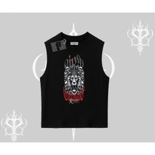 Kolsuz Tshirt Crowned Lion Rock Authority Myth