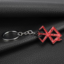 Dükkan Design Berserk Kırmızı Siyah Brand Of Sacrifice Anahtarlık