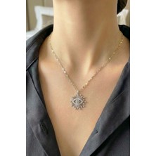 Çelik Silver Kolye