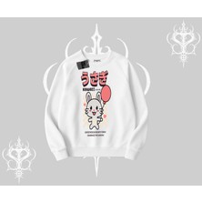 Biskilet Sweatshirt Usagi Kawaii Cute Heart Energy