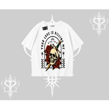 Oversize Tshirt Your Love Is Killing Me Dead Romance