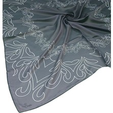 Mim Eşarp ve Şal Valino Degrade Desenli Şifon Eşarp – 90X90 cm