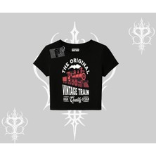 Babby Tee Tshirt Classic Railroad Vintage Train Street Aesthetic