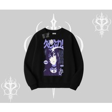 Biskilet Sweatshirt Neo Tokyo Girl Y2K Street Anime Aesthetic