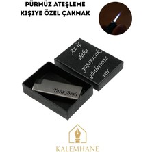 Pürmüz Ateşleme Kişiye Özel Çakmak ve Kutu