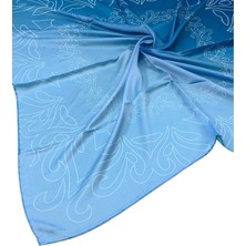 Mim Eşarp ve Şal Valino Degrade Desenli Şifon Eşarp – 90X90 cm