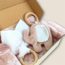 Hsc Bilişim Bebek Fil Dişlik Bej Set