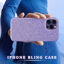 Egstech Apple iPhone 11 Pro Max Kılıf Simli Parlak Sert Tpu+Pc Dayanıklı Kılıf