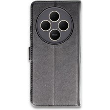 MMP Shop Xiaomi Redmi 14C Uyumlu Kamera Korumalı Kapaklı Standlı Kartlıklı Deri Kılıf