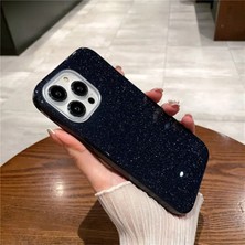 Egstech Apple iPhone 12 Mini Kılıf Simli Parlak Sert Tpu+Pc Dayanıklı Kılıf