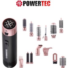 Feyza Design Çok Fonksiyonlu Saç Şekillendirici Seti – Fön, Maşa, Düzleştirici, Kurutma