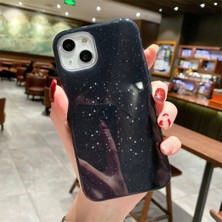 Egstech Apple iPhone 13 Mini Kılıf Simli Parlak Sert Tpu+Pc Dayanıklı Kılıf