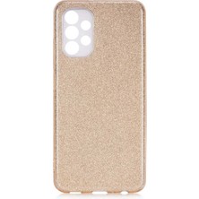 Egstech Samsung Galaxy A33 5g Kılıf Simli Parlak Sert Tpu+Pc Dayanıklı Kılıf