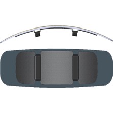 LTG Nova Iç Dikiz Aynası Bombeli Lastikli Cici Geçme 27.5X8CM 550050