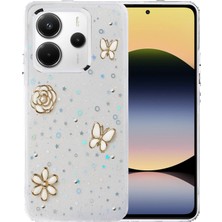 TeknoBaran Xiaomi Redmi Note 14 4g Fiyonk Desenli Kapak - Desen 2